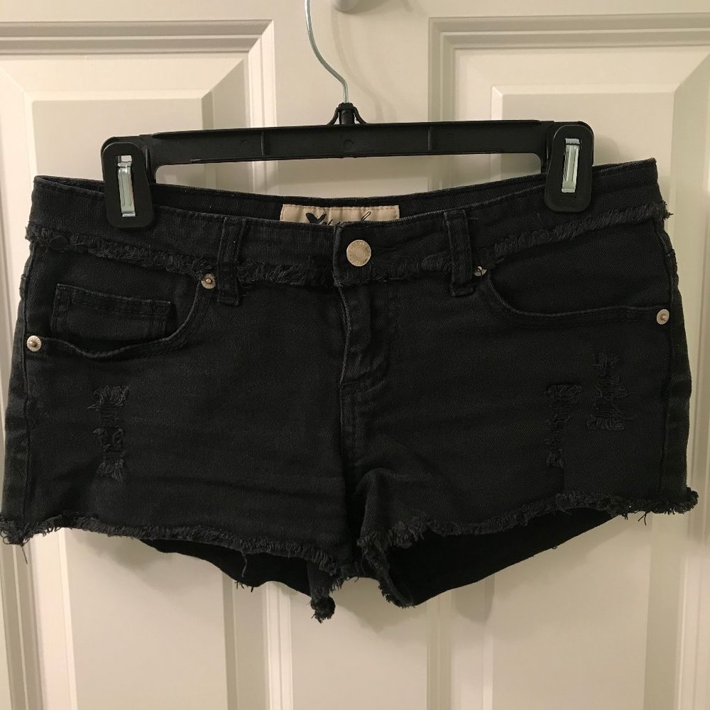 Blank Denim Shorts